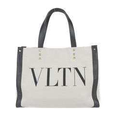 ま*ん様 VALENTINO VLTNプリント キャンバススモールトートバッグ VALENTINO VLTN キャンバス トートバッグ - メルカリ