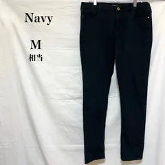 【Mサイズ相当】 Navy ネイビー M相当 薄格子柄 パンツ ロングパンツ チェック柄 カジュアルのサムネイル