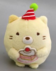 [중고] 봉제 장난감 고양이 패밀리 마트 오리지널 테노리 봉제 장난감 [스미코 구라시 걸려 즐거운 크리스마스 케이크 2021] 패밀리 마트 한정 구입 특전