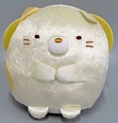 [중고] 봉제 장난감 고양이 어리석은 듯한 꽃 꽃밭 반짝이 봉제 장난감 [스미코 글러시]