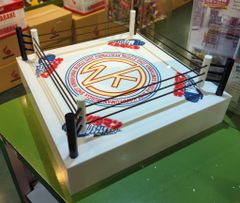 超貴重‼️新日本プロレス ワールドプロレスリング ミニリング - メルカリ