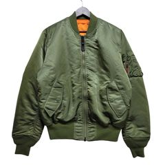 オリーブ MA-1 フライトジャケット - メルカリ