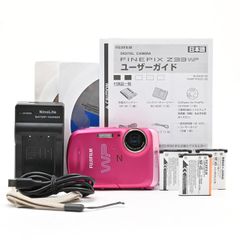 <양품> FUJIFILM FinePix Z33WP 핑크 | 디지털 카메라 | 방수 컴팩트 | 동작 양호 | 외관 깨끗한 | 모니터 작은 스레드 있음 | 호환 배터리 2 개 포함 | 실용 모델