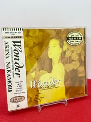 完全限定盤 中森明菜 / Wonder 24K GOLD CD 43XL‑2001 希少盤 ゴールド