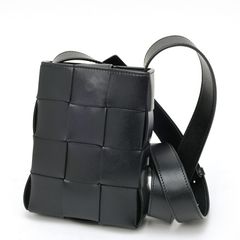 プラダ / PRADA Re-Nylon x サフィアーノレザー ショルダーバッグ