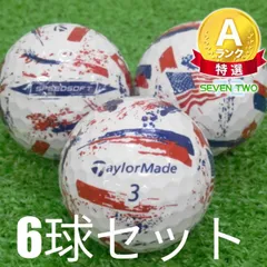 テーラーメイド ロストボール ゴルフボール スピードソフトインク USAボール 6球セット 中古 Aランク 特選 視認性に優れたINKデザイン これまでなかった新ビジュアルとソフトな打感で気分も飛距離もあげちゃおう 最もソフトコンプレッション50のサムネイル