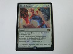 MTG 영웅적 귀환(서지 FOIL) 마블 슈퍼 히어로즈 영어 1장