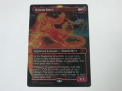 MTG 휴먼 토치(보더리스 서지 FOIL) 마블 슈퍼 히어로즈 영어 1장