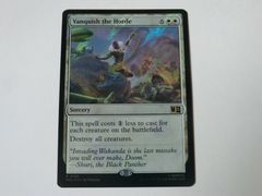MTG 대군 퇴치(서지 FOIL) 마블 슈퍼 히어로즈 영어 1장