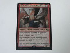 MTG 일류의 조각가, 알리시아 마스터스(서지 FOIL) 마블 슈퍼 히어로즈 영어 1장