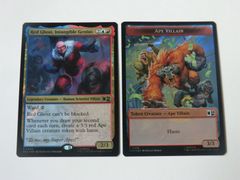 MTG 만지지 않을 천재, 레드 고스트(서지 FOIL) 마블 슈퍼 히어로즈 영어 1장
