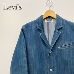 美品 00s LEVIS 70104 デニム テーラードジャケット L Levi's Engineered Jeans リーバイス デニムジャケット テーラード