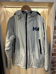 A-2114 ヘリーハンセン HELLY HANSEN ナイロンジャケット マウンテンパーカー 中綿ジャケット クリーム ホワイト系 サイズSのサムネイル