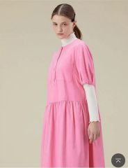 JOIEVE/ポプリン ギャザーワンピース/オケージョン JOIEVE BEAMS ポプリン ギャザー ワンピース 結婚式 オケージョン