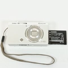 美品 動作品 CASIO カシオ EXILIM EX-ZR70 ホワイト 自撮り デジカメ