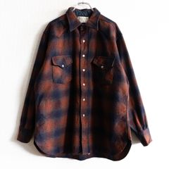 美品】NIGEL CABOURN【REVERSIBLE HEAVY FLANNEL SHIRT】48 ナイジェル