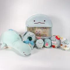 すみっコぐらし てのりぬいぐるみ ハウス キーホルダー ぬいぐるみ 7点セットのサムネイル