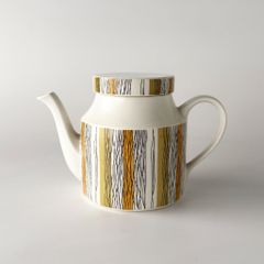 HORNSEA サフラン キャニスター イギリス ヴィンテージ ジャー 保存