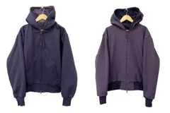 ダイワ ピアサーティナイン DAIWA PIER39 25AW TECH SWEAT DOUBLE FACE PARKA PURPLE テック スウェット ダブル フェイス リバーシブル ジップ パーカー BE-54025W S 紫パープル 260419のサムネイル