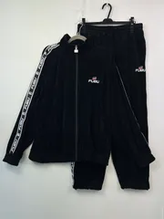 【中古品】 FUBU フブ VELOR TRACK JACKET & VELOR PANTS FAM-42712/FAM-42509 SET UP ベロアトラックパンツ ＆ ベロアパンツ セットアップ ジャージ 【170-260705-kk-05-hon】のサムネイル