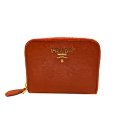 【中古】プラダ PRADA 1MM268 サフィアーノ コインケース コンパクトウォレット レッド A2602759 【無料ギフトラッピング承ります】のサムネイル