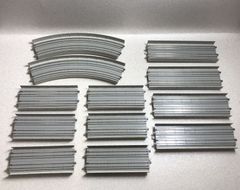 s*i様 週末まで値下げNゲージレールと赤い橋などまとめてパーツ取り
