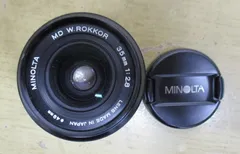 C163 MINOLTA ミノルタ レンズ／MD W.ROKKOR 35mm 1:2.8のサムネイル