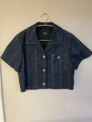 maje マージュ デニム ストライプ ジャケットのサムネイル