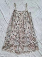 フロッキープリント イエローグレー セットアップ アドニシス adonisis