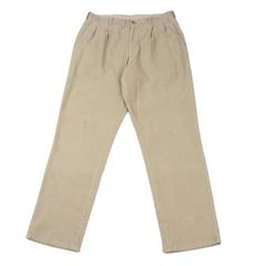 パパスPapas コットン混ストレッチツータックパンツ 黒52LL - メルカリ