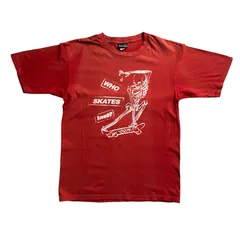 00s~ VOLCOM Skeleton Skate “WHO SKATES last?” Tシャツ Mサイズ ボルコム オールドスケート オールドサーフ アメリカ Vintage ヴィンテージ ビンテージ サーフ スケートのサムネイル