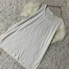 AG カットソー アイボリー M カジュアル シンプル 着回し キレイめのサムネイル
