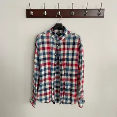 ビーンポール ギンガム CHECK フール LYNN リネン シャツのサムネイル