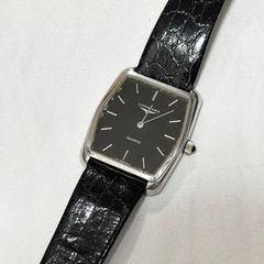 送料無料】Longines/ロンジン/ブラック/717 SWISS 4443/クォーツ腕時計