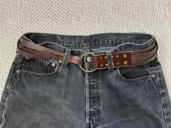 MADISONBLUE/ROUND BUCKLE ベルト - メルカリ