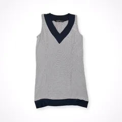 UnderCover / 07AW 無題期 ボーダーノースリーブカットソー SIZE:1のサムネイル