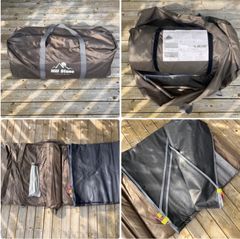現地引渡し限定』Camping Field キャンプテント 青 - メルカリ