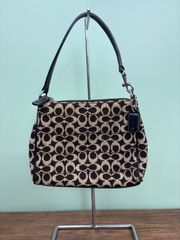 COACH コーチ 8132 シグネチャー ハンドバッグ ミニポーチ - メルカリ