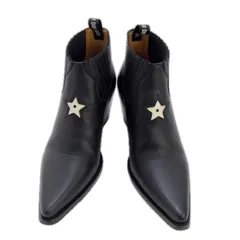 Dior ディオール 靴 J'ADIORショートブーツ KDI508SHCS34X 革 ブラック レディース38D 2143600399490 【中古】【200】のサムネイル