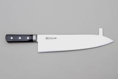 青紙2号 黒打 切付（万能）包丁 焼栗柄 210㎜ G1429 月光作 - メルカリ