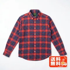 good day グッドデイ チェック柄 長袖シャツ レッド M Gap風のサムネイル