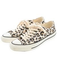 コンバース CHUCK TAYLOR MATERIAL OX レパード 27cm - メルカリ
