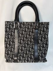 美品】Christian Dior/ディオール トロッター柄 オブリーク トート