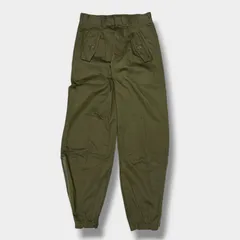 コンバットパンツ カーゴパンツ オリーブ M-L相当 DLA100-94-C-8801 ミリタリー リップストップ 軍パン レプリカのサムネイル