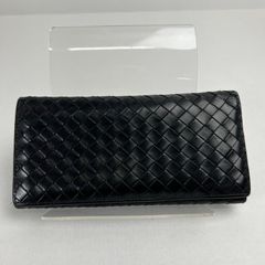 BOTTEGA VENETA イントレチャート 二つ折り長財布 - メルカリ