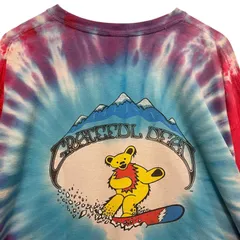 90s Grateful Dead Tie Dye L/S Tee タイダイ染め XXL相当 グレイトフル・デッド 長袖 ロンTのサムネイル