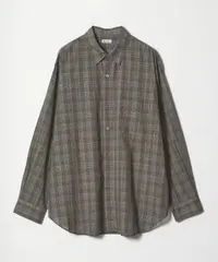 steven alan 26ss スラブチェックレギュラーカラーシャツ LOOSE オリーブ XL スティーブンアラン 2026ss 8111-6-000001のサムネイル