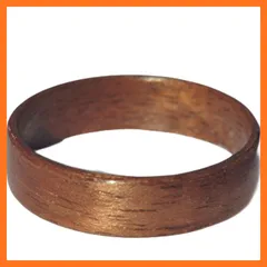 【新品】 [美作細工所] クルミの巻き指輪 Bent Wood Ring (１９号（内径19mm）)のサムネイル