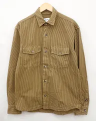 ★8612☆KENZO ケンゾー Striped Two Pocket Shirt ストライプ 長袖 シャツ　美品　Sのサムネイル