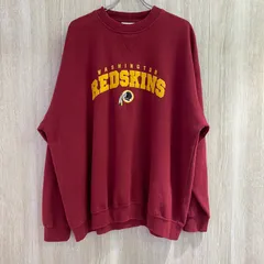 NFL 「WASHINGTON REDSKINS」 90s スウェット ワインレッド ［G00479］のサムネイル